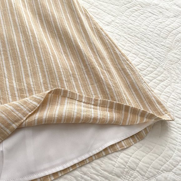 Hollister beige/cream stripe sundress. Size S - Picture 6 of 7